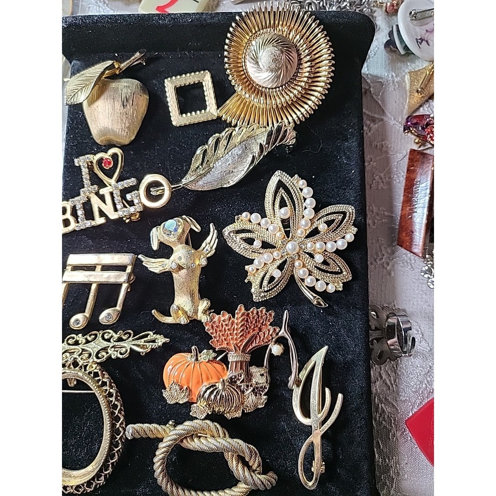 Brooches Vintage LOT - Picture 8 of 11